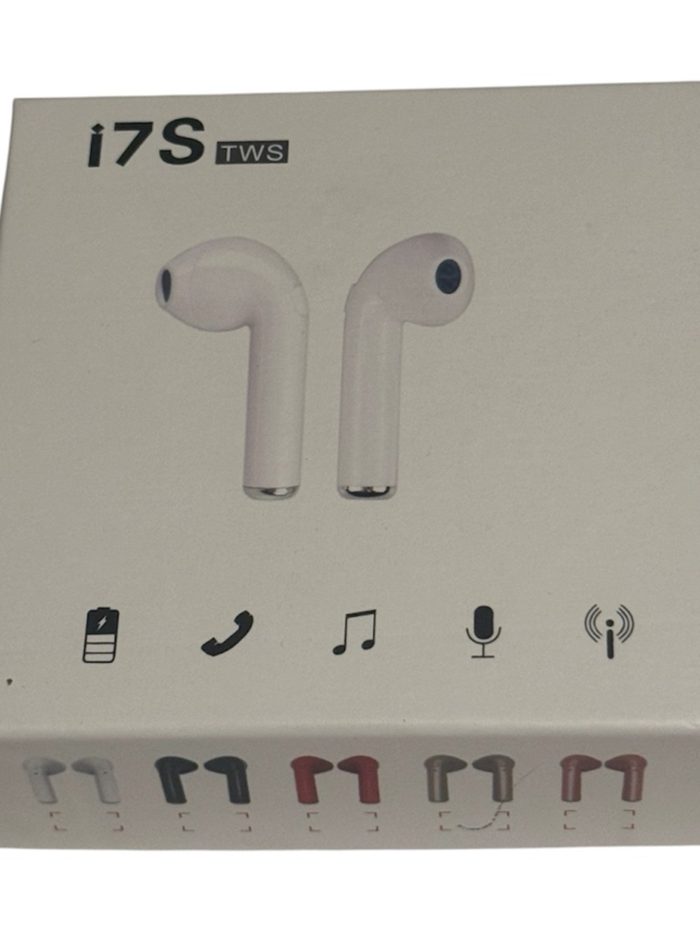White Wireless Earbud Headphones